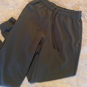 Athleta Water Resistant Joggers in Olive